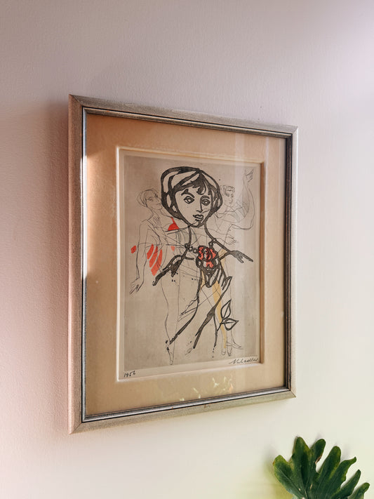 "Woman with Dancers", Jacques Schedler