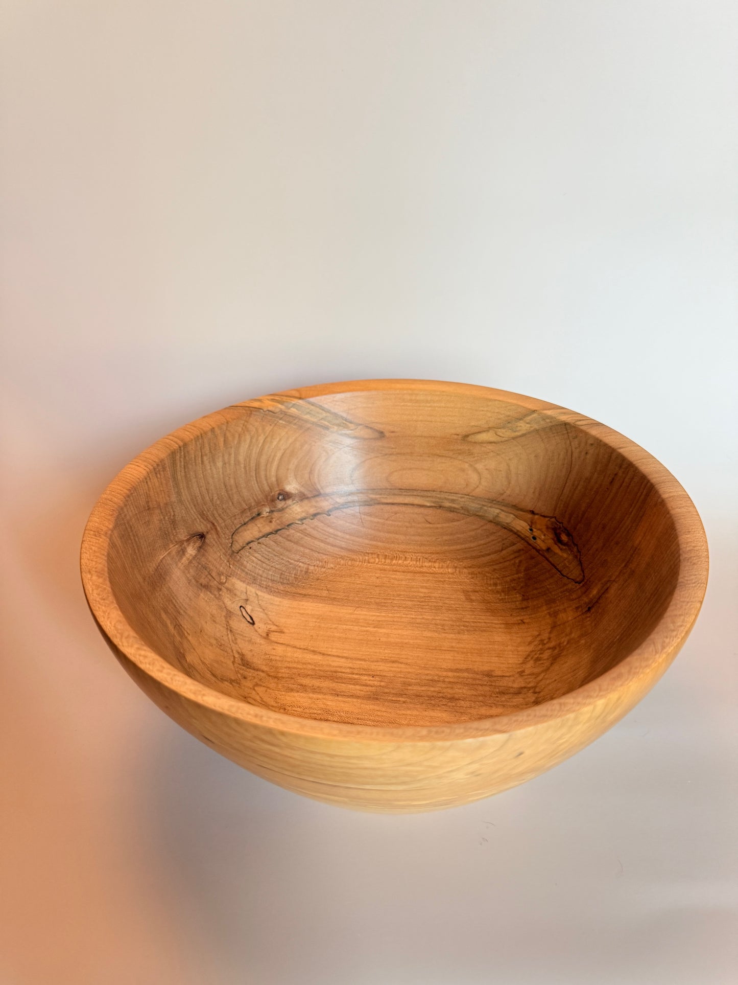 Spalted Ambrosia Maple Bowl