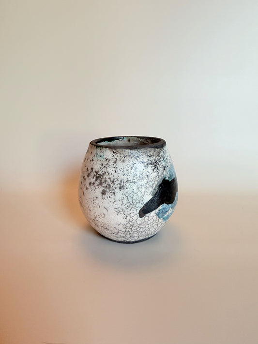 Blue Wave Studio Vase