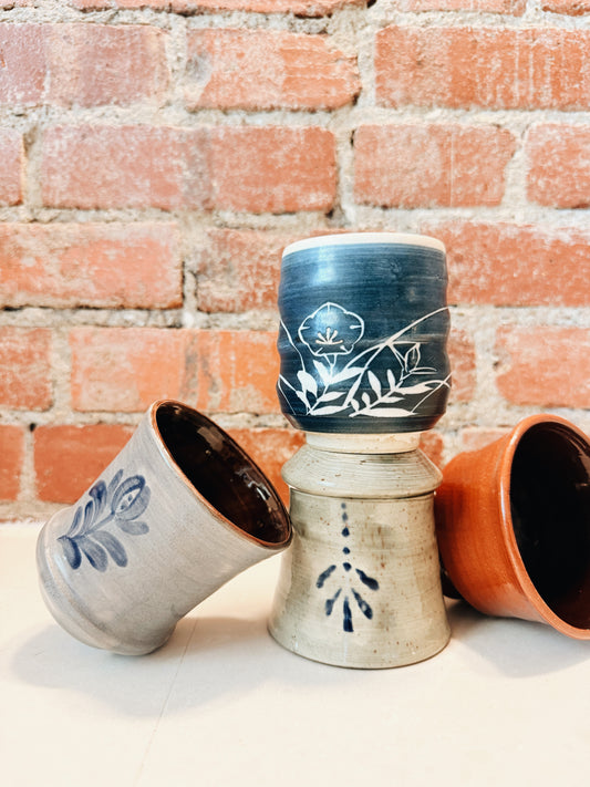 Cobalt Tea Cup