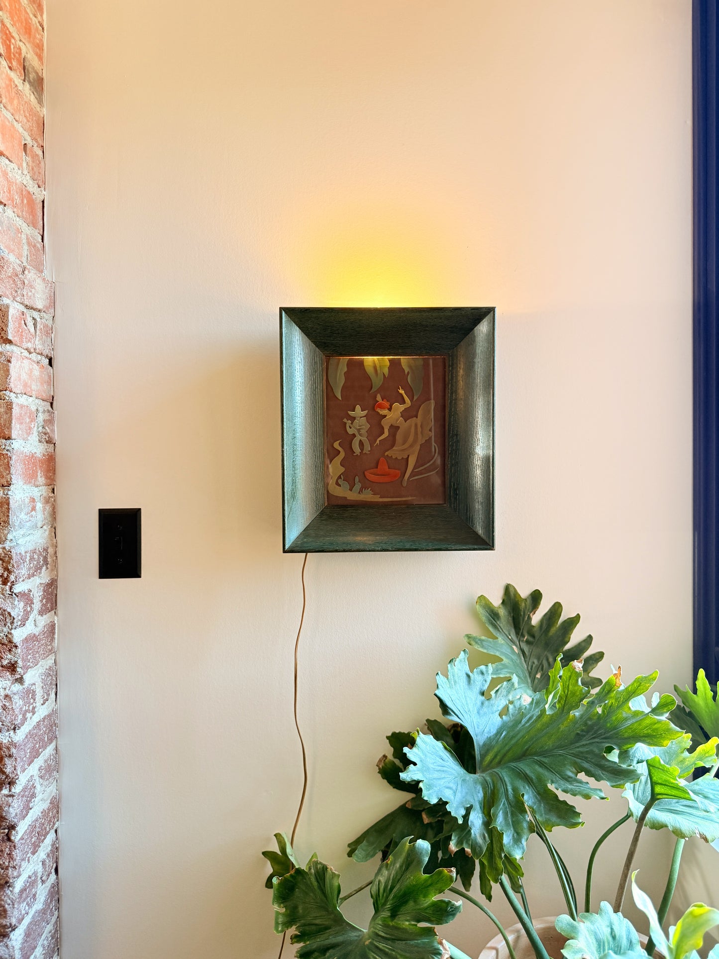 1960s Mexicana Wall Art + Sconce