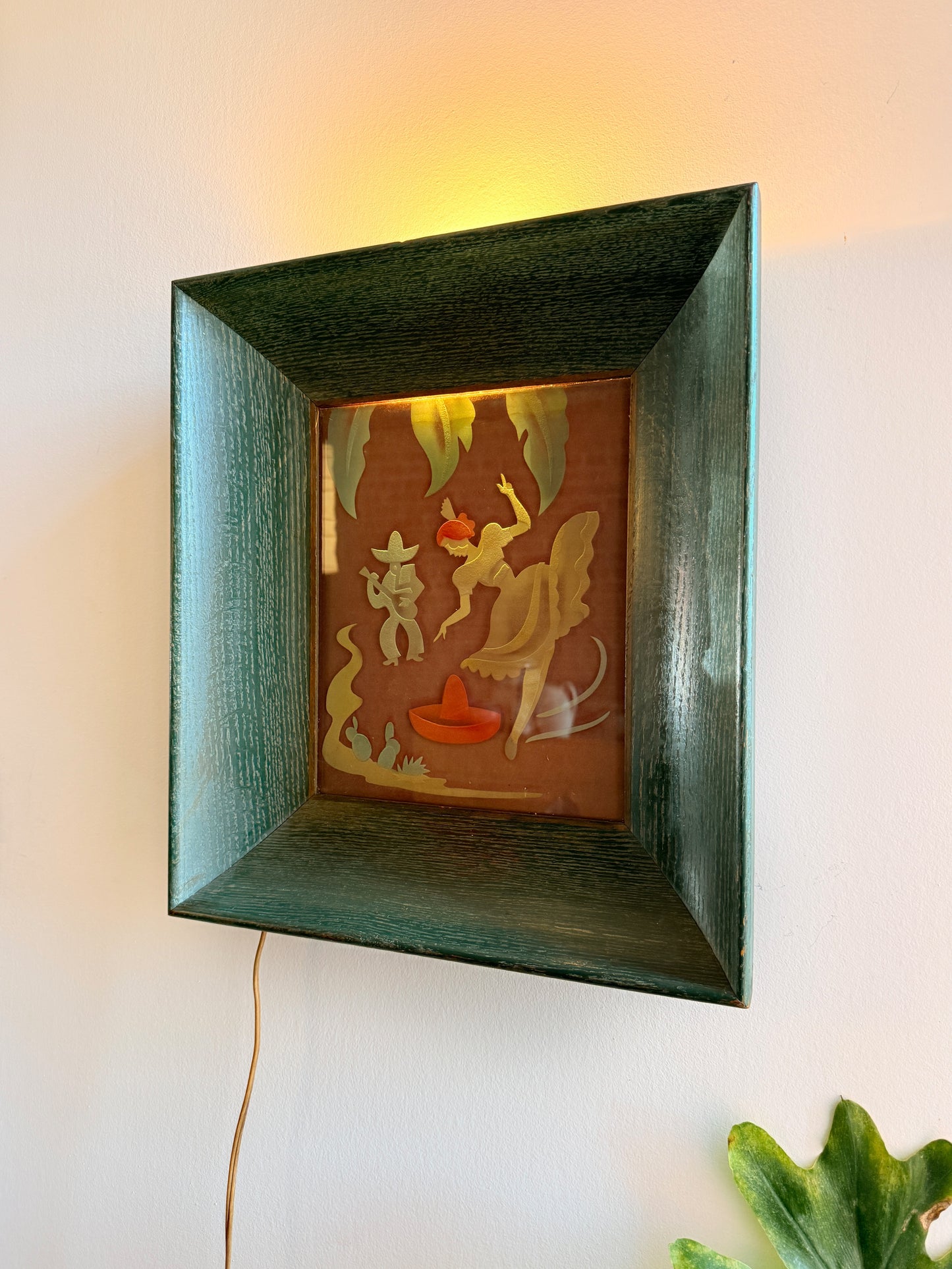 1960s Mexicana Wall Art + Sconce
